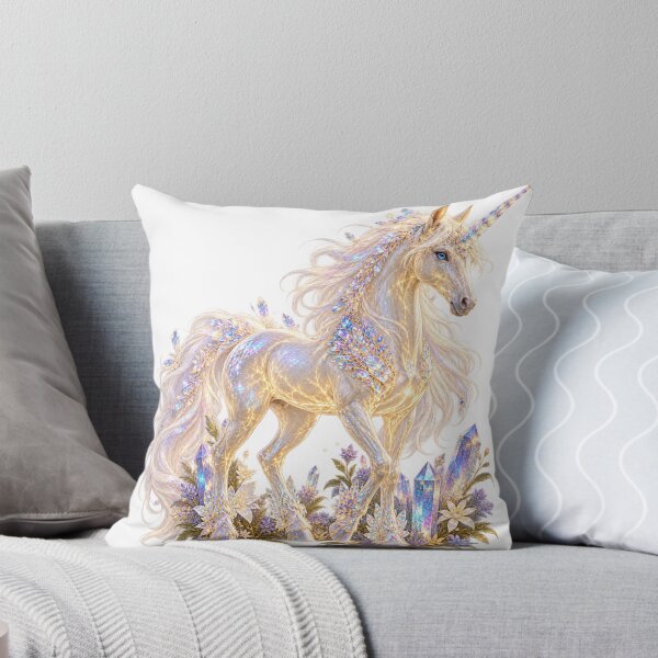 Item preview, Crystal Unicorn in the Enchanted Garden | Unicornis Lumen designed and sold by Joammiyon.