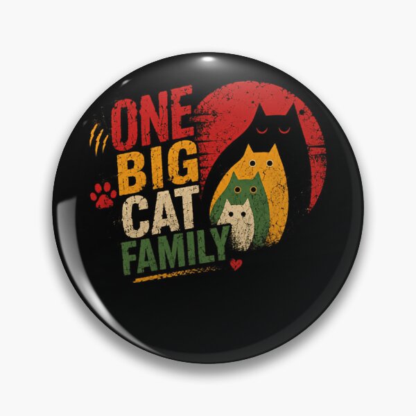 Item preview, One Big Cat Family Cat Lover Pet Owner Animal Parent designed and sold by RetroMini2026.