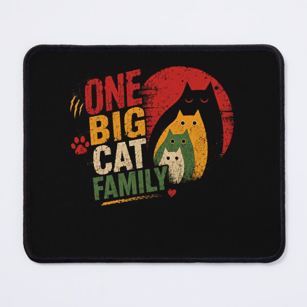 Item preview, One Big Cat Family Cat Lover Pet Owner Animal Parent designed and sold by RetroMini2026.