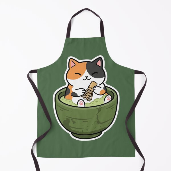 Item preview, Calico Cat In Ceramic Matcha Tea Bowl designed and sold by DripCultureLab.