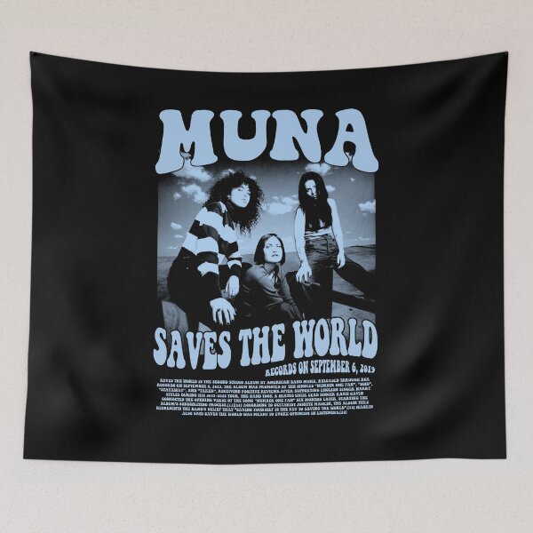 Item preview, Muna Band Save The World Album Pollstar Life's So Fun Tour designed and sold by Reharamir87.