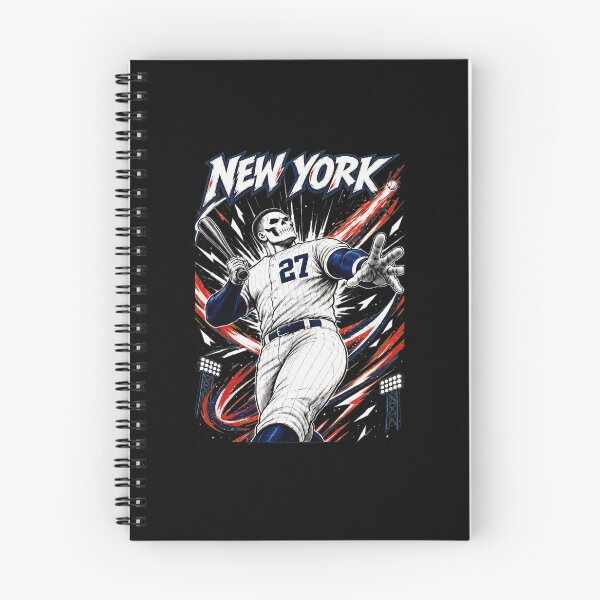 Item preview, New York Skeleton Baseball Batter Action Graphic designed and sold by SonyaHarr80213.