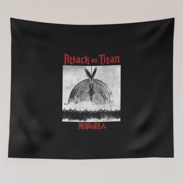 Item preview, AO Titan Season 4 The Rumbling Wall Titans Anime Pullover Hoodie designed and sold by SusanaElls.