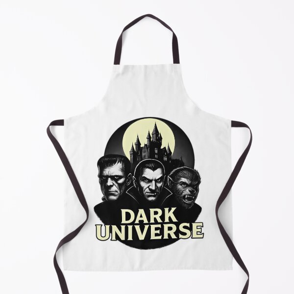 Artikelvorschau, Dark Universe Classic Monsters – Schwarzes & weißes Horror-Tribute-T-Shirt entworfen und verkauft von FrankyTepper.