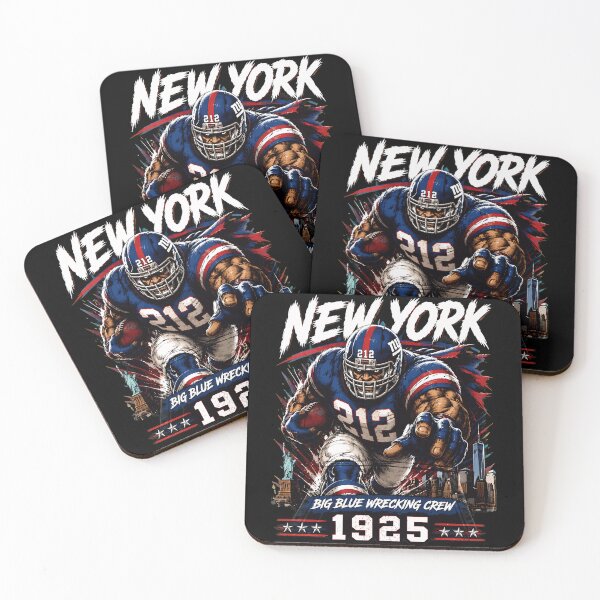 Item preview, New York Big Blue Wrecking Crew 1925 Football Graphic designed and sold by NicoleRio41929.