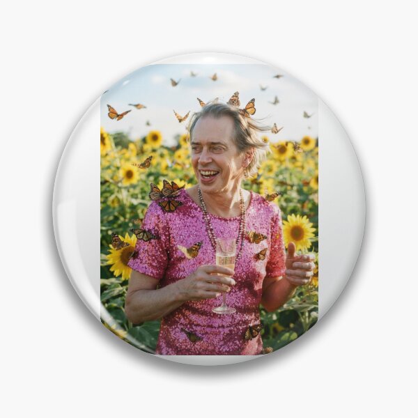 Item preview, Steve buscemi sunflower pink dress Funny prank meme gift weird christmas birthday designed and sold by CheeseBlueprint.