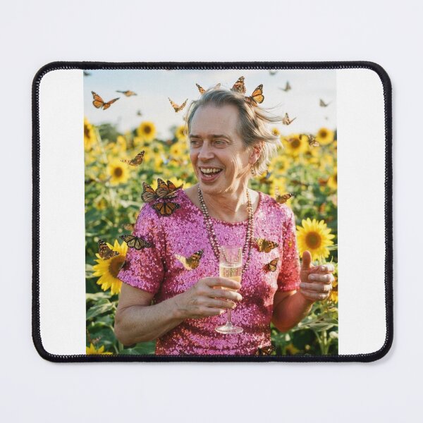 Item preview, Steve buscemi sunflower pink dress Funny prank meme gift weird christmas birthday designed and sold by CheeseBlueprint.