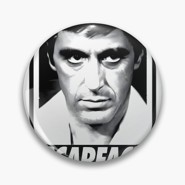 Item preview, Iconic Cinematic Anti-Hero Minimalist Portrait Retro 80S Crime Drama Aesthetic Noir Style Wall Art And Apparel | Best Gift designed and sold by premkumarb14.