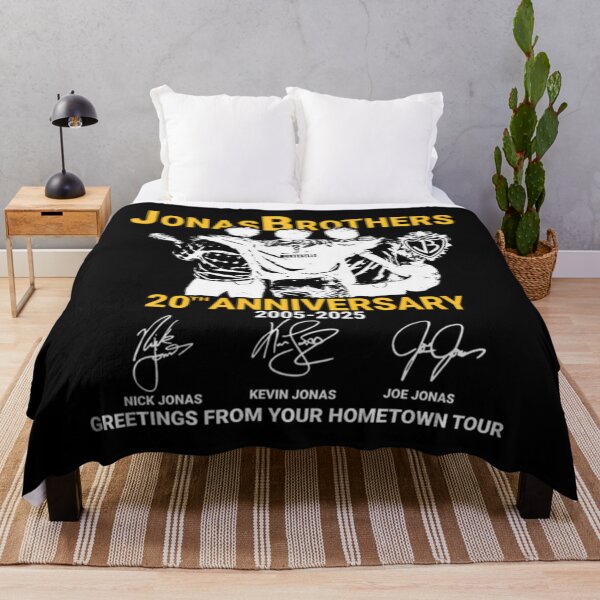 Item preview, 20Th Anniversary Of Jonas Brothers Greetings From Your Hometown Tour designed and sold by NTProductionArt.