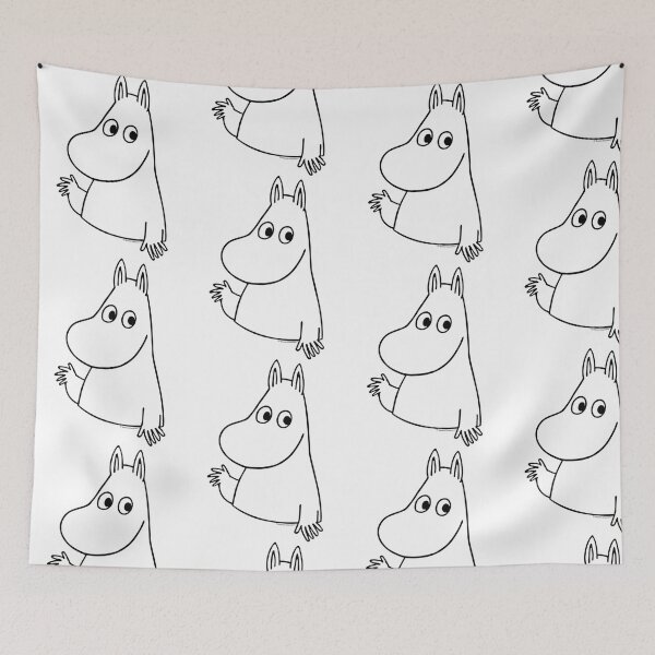 Item preview, Moomin Moomintroll Wave   designed and sold by pollichmaxwell.