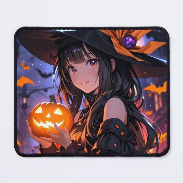 Item preview, Halloween Pumpkin Witch – Anime Witch Girl Spooky Aesthetic designed and sold by AnimDream .