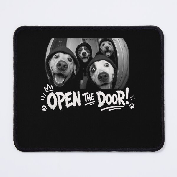 Item preview, Open The Door Dog Lover Pet Parent Canine Humor designed and sold by RetroMini2026.
