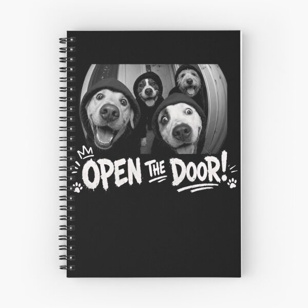 Item preview, Open The Door Dog Lover Pet Parent Canine Humor designed and sold by RetroMini2026.