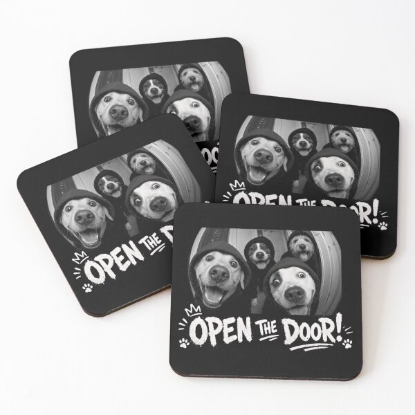 Item preview, Open The Door Dog Lover Pet Parent Canine Humor designed and sold by RetroMini2026.