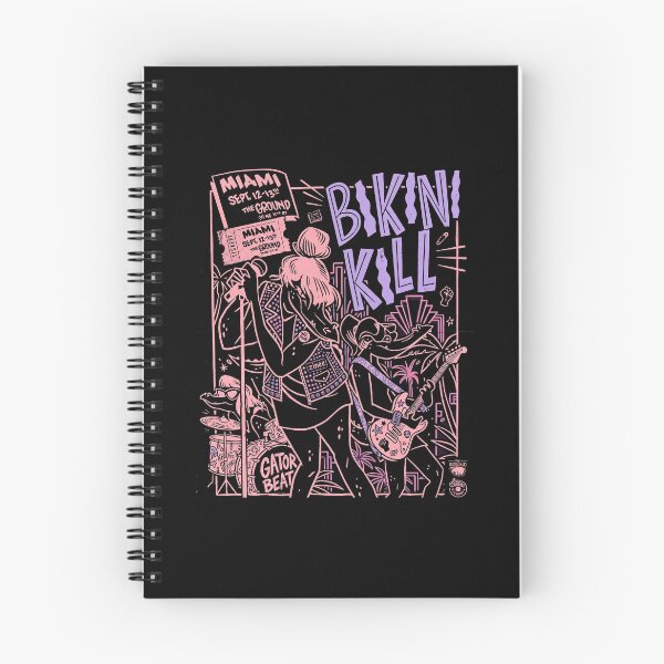 Item preview, Pastel Bikini Kill Punk Gator Band - Retro Miami Concert Poster designed and sold by rowawas.