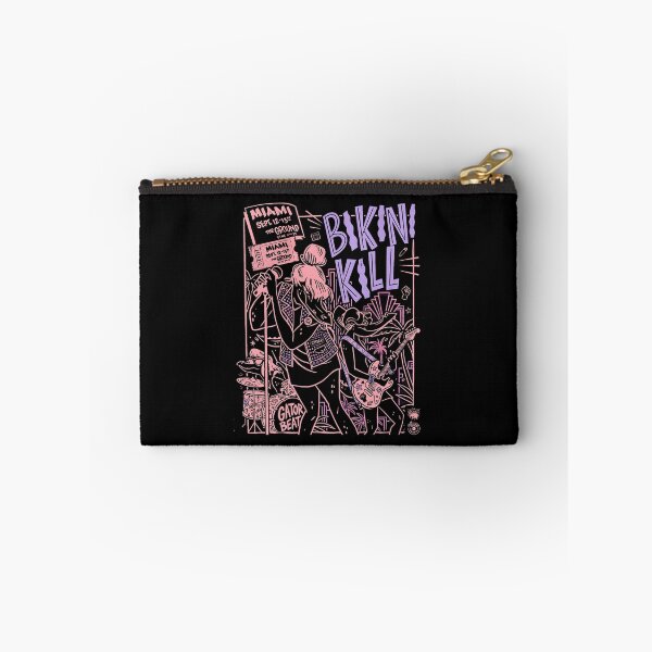Item preview, Pastel Bikini Kill Punk Gator Band - Retro Miami Concert Poster designed and sold by rowawas.