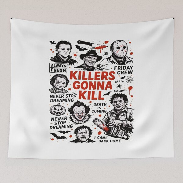 Item preview, Spooky Villains Collage T-Shirt designed and sold by MasonWill19865.