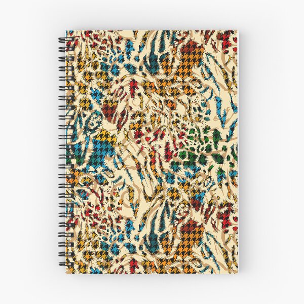Item preview, Abstract Wild Houndstooth Pattern — Multicolor Artistic Design designed and sold by behappyandrelax.