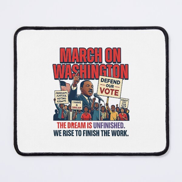 Item preview, March on Washington Equality Advocacy Poster designed and sold by ImeldaSparks.