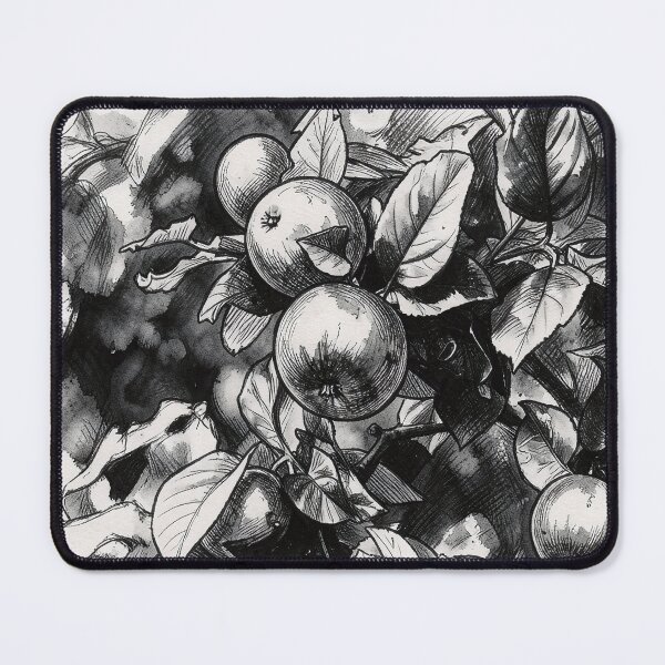 Item preview, Apples in Black and White designed and sold by tomorrowsart.