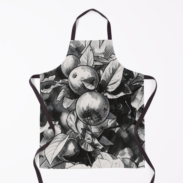 Item preview, Apples in Black and White designed and sold by tomorrowsart.