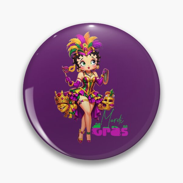 Item preview, MARDI GRAS BETTY BOOP II designed and sold by BabaSoti.