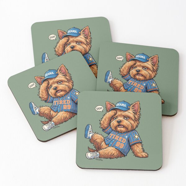 Item preview, Sporty Yorkie - dead battery designed and sold by design-rebell.