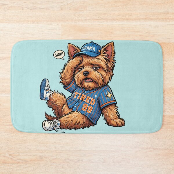 Item preview, Sporty Yorkie - dead battery designed and sold by design-rebell.