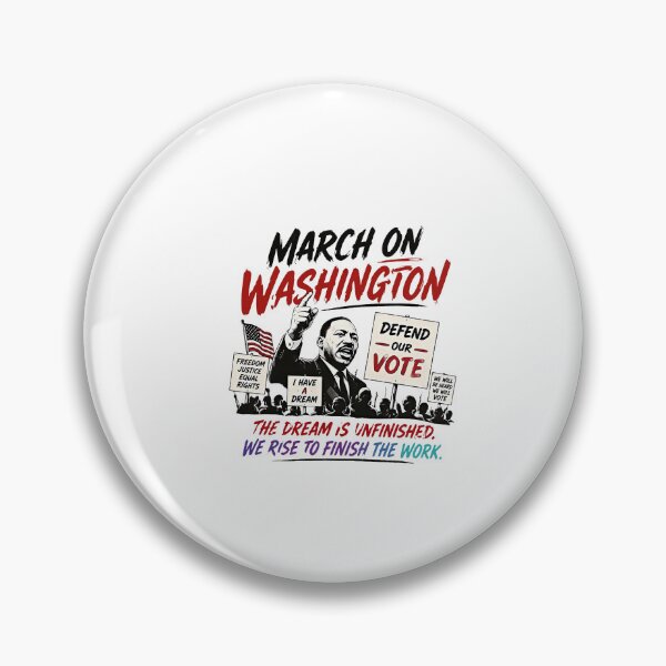 Item preview, March on Washington Voting Rights Tribute designed and sold by ImeldaSparks.