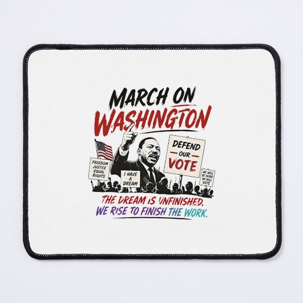 Item preview, March on Washington Voting Rights Tribute designed and sold by ImeldaSparks.