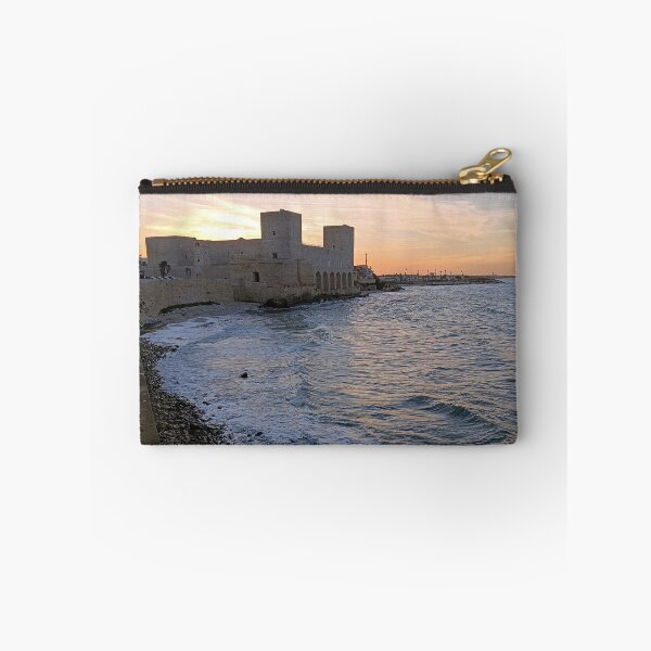 Item preview, Trani Castle at Sunset - Golden Hour over the Adriatic Sea designed and sold by EpicVistas.