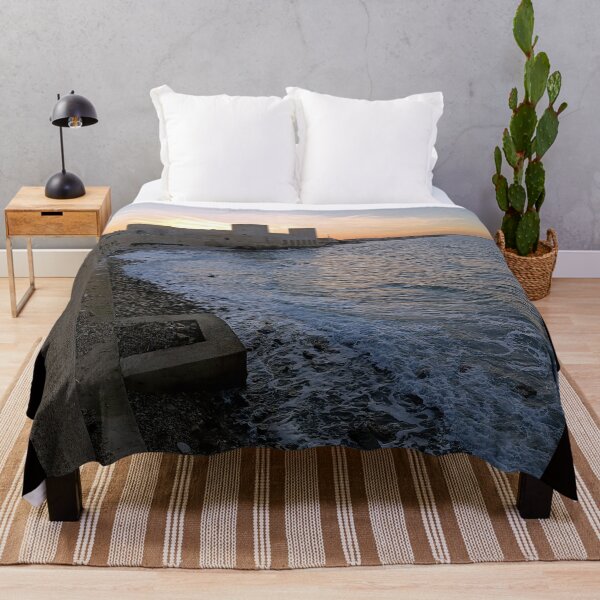 Item preview, Trani Castle at Sunset - Golden Hour over the Adriatic Sea designed and sold by EpicVistas.