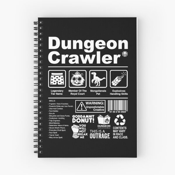 Item preview, Dungeon Crawler tag designed and sold by zoezowie79.
