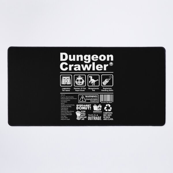 Item preview, Dungeon Crawler tag designed and sold by zoezowie79.