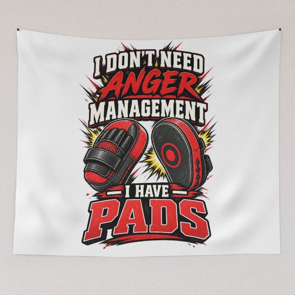 Item preview, Funny Anger Management MMA Training Pads designed and sold by Reggiano.