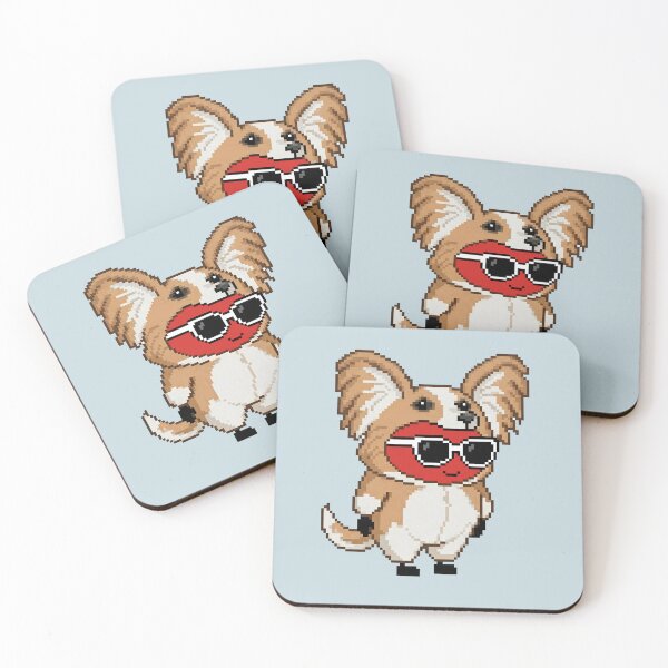 Item preview, Apple Pixel in a Dog Costume 4 designed and sold by White Rim Mates.