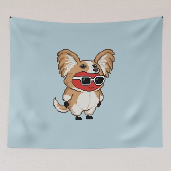 Item preview, Apple Pixel in a Dog Costume 4 designed and sold by White Rim Mates.