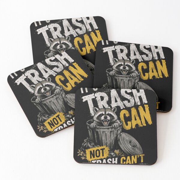 Item preview, It's Trash Can Not Trash Can't Raccoon Wildlife Animal Humor designed and sold by RetroMini2026.