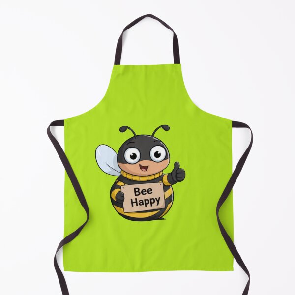 Item preview, Bee Happy Cute Cartoon Bee designed and sold by MushArtist.