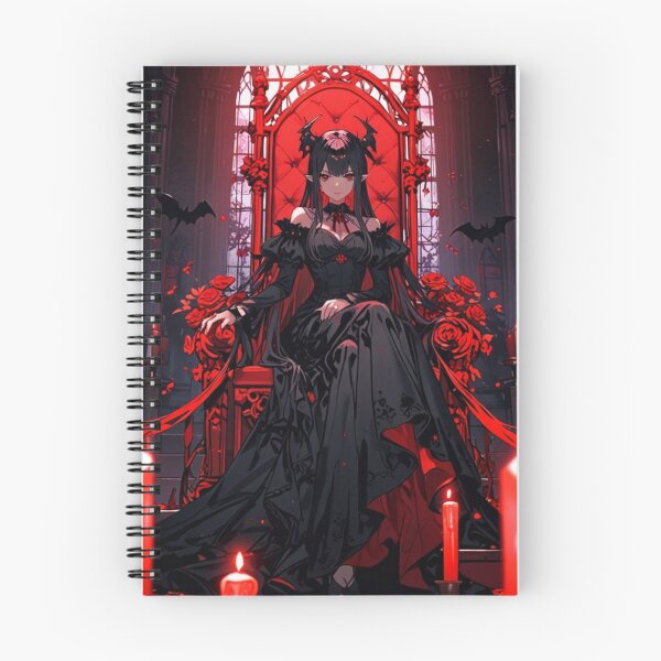 Item preview, Gothic Vampire Queen Anime Girl – Dark Halloween Vampire Art designed and sold by AnimDream .