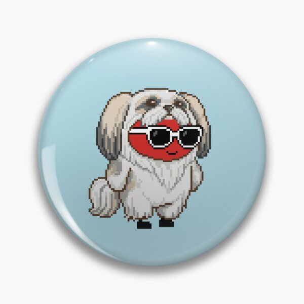Item preview, Apple Pixel in a Dog Costume 7 designed and sold by White Rim Mates.