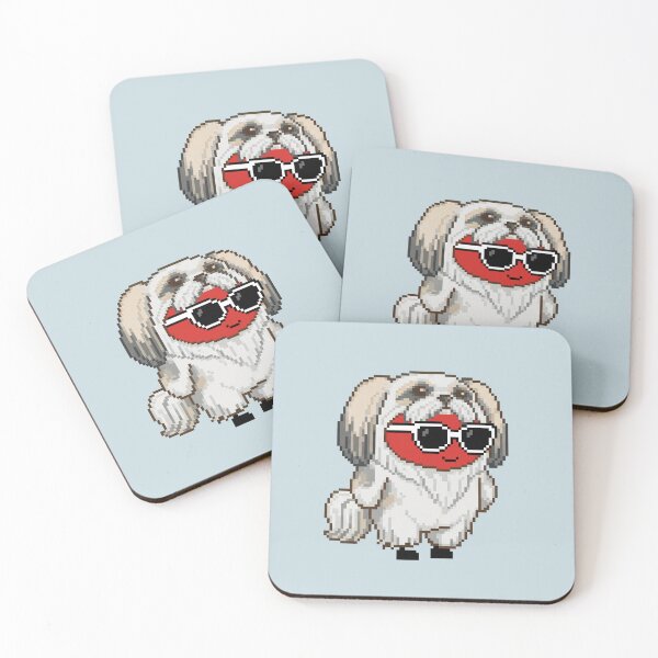 Item preview, Apple Pixel in a Dog Costume 7 designed and sold by White Rim Mates.