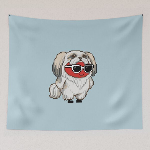 Item preview, Apple Pixel in a Dog Costume 7 designed and sold by White Rim Mates.