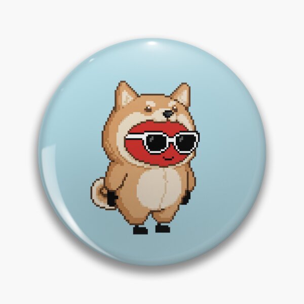 Item preview, Apple Pixel in a Dog Costume 8 designed and sold by White Rim Mates.