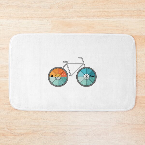Item preview, Vintage Bicycle Mountain Scenery Art | Best Gift designed and sold by ArizonaDream.