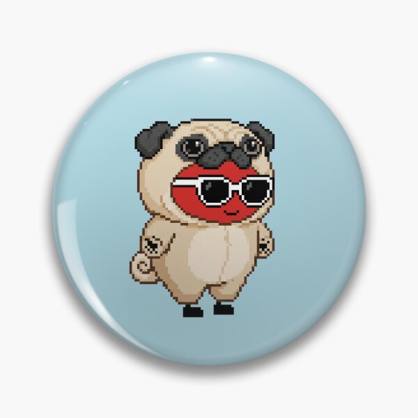Item preview, Apple Pixel in a Dog Costume 6 designed and sold by White Rim Mates.