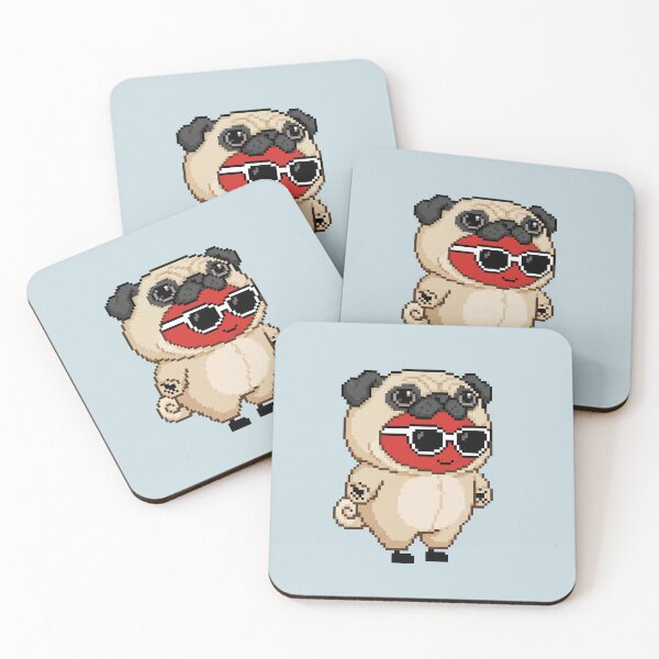 Item preview, Apple Pixel in a Dog Costume 6 designed and sold by White Rim Mates.
