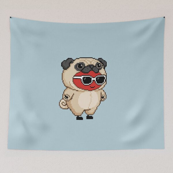 Item preview, Apple Pixel in a Dog Costume 6 designed and sold by White Rim Mates.