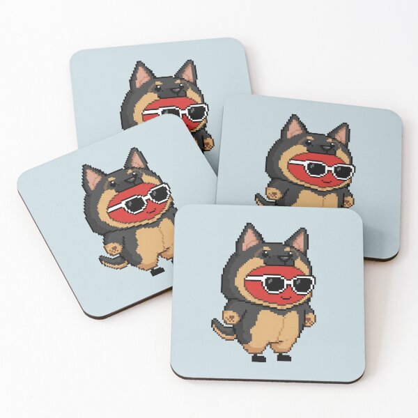 Item preview, Apple Pixel in a Dog Costume 5 designed and sold by White Rim Mates.