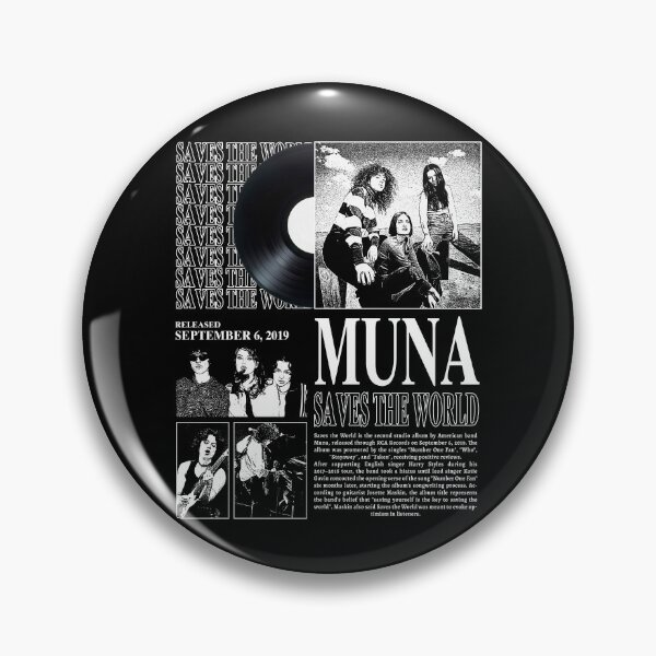 Item preview, Muna Band Save The World Album Pollstar Life's So Fun Tour designed and sold by binhgg243.